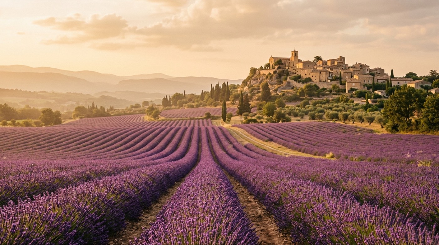 Provence, slowly